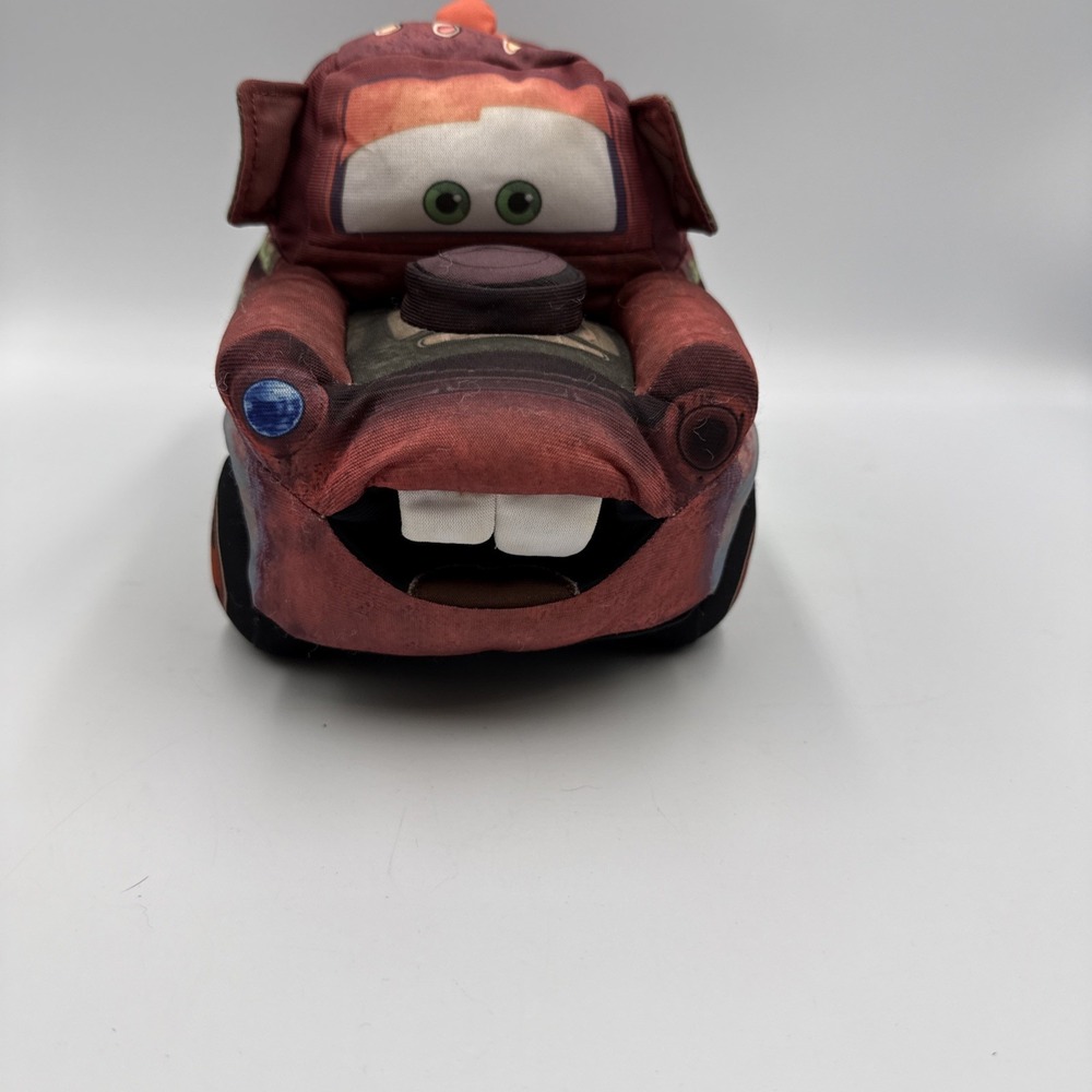 Disney Pixar Cars Talking Joking Tow Truck Mater Plush Toy Just Play 2011 Works! - Picture 2 of 9